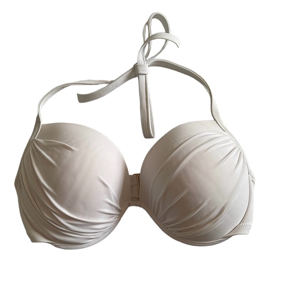 Shade & Shore White Bikini Top 36D - Picture 1 of 5